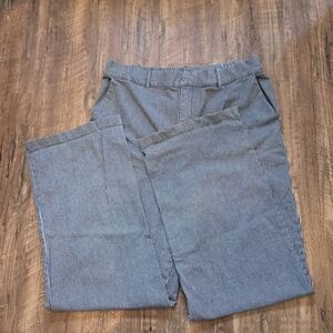 Rachel Zoe Wide Leg Pants In Navy And White Stipes Women's Size XL